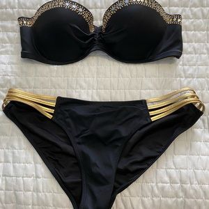 Victoria Secret embellished bikini 36b, medium